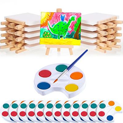 Watercolor Paint Set for Kids - Bulk Set of 12 - Washable Paints in 12 Colors - Perfect