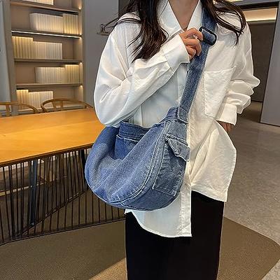 Denim Shoulder Totes Women Handbags Jeans Bags Casual Large