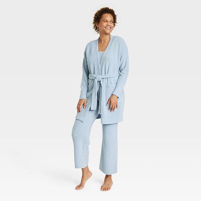 Women's Cozy Yarn Robe - Stars Above™ Blue M/L - Yahoo Shopping