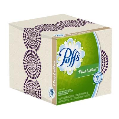 Puffs Plus Lotion with the Scent of Vick's White Facial Tissue