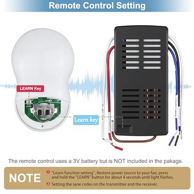 Hunter Fan Remote Replacement Universal