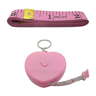 Pink Soft Tape Measure, Measuring Tape Sewing, Seamstress, Tailor Cloth  Flexible Ruler Tape, 60 Inch, 150 Cm 