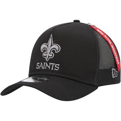 New Orleans Saints New Era Salute to Service Men's Hat Cap Snapback Mesh  Trucker New