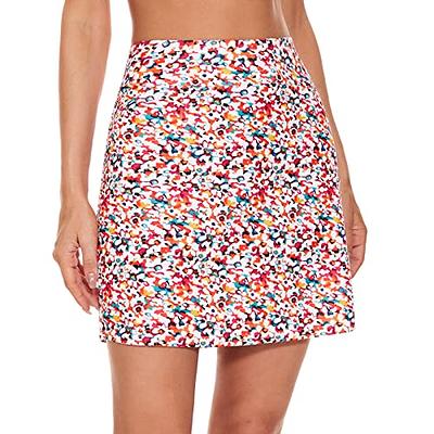 M MOTEEPI Skorts Skirts for Women 18 Athletic Golf Skort with Pockets  Casual Dressy High Waist Small Shred M - Yahoo Shopping