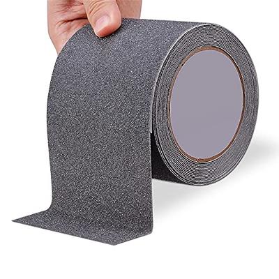 Qingluan Anti Slip Tape, Heavy Duty Grip Tape Outdoor Waterproof, High  Adhesive Traction Safety Tape for Stairs, Tread Steps, Ramps, Skateboards  (Grey, 4 Inch x 16 Feet) - Yahoo Shopping