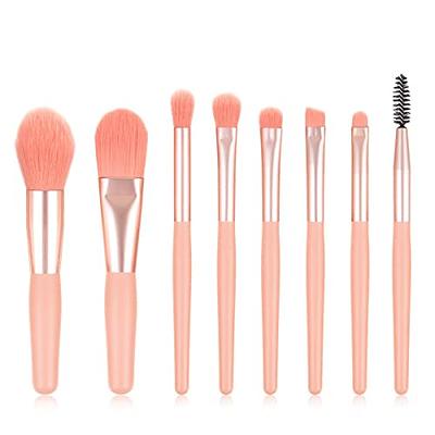 8 PCs Makeup Brush Set Mini Makeup Brushes Face Powder Foundation