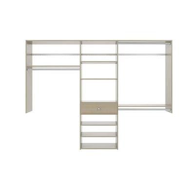 Closet Evolution Ultimate 60 in. W - 96 in. W Tower Wall Mount 6