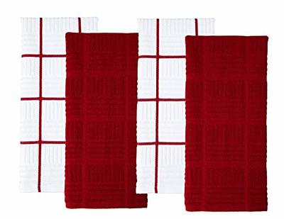 Neolino Terry Kitchen Towels, 100% Cotton Kitchen Dish Towels, Set of 12  (15 x 25 Inches)-400 GSM - Absorbent Kitchen Towels Perfect for Every Day  Use - Red - Yahoo Shopping