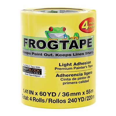 Painters Tape Adhesive Painting Tape 0.79 Inches x 21.87 Yards White 6 Pcs - 2cm x 20m
