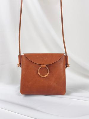 Patricia Nash Villanova Leather Crossbody Bag with Hangoff Pouch - 20918132