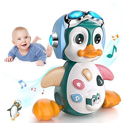 Musical Turtle Baby Toys 6 to 12 Months, Infant Light up Music Toys Tummy  Time Development, Crawling Toy for 7 8 9 10+ Month Old, Easter Christmas  for