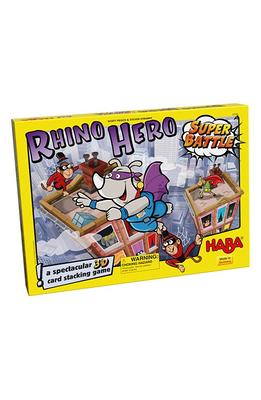 Haba Rhino Hero Stacking Family Card Game For Ages 5 and up 