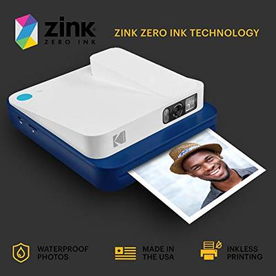 Zink KODAK 3.5x4.25 inch Premium Print Photo Paper (10 Sheets) Compatible  with KODAK Smile Classic Instant Camera - Yahoo Shopping