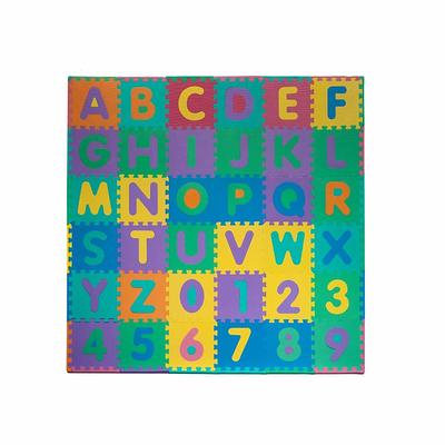 Hey! Play! 96-Piece Alphabet and Number Puzzle Foam Floor Playmat, Multi -  Yahoo Shopping