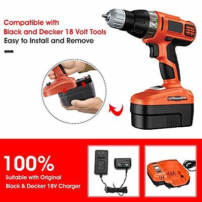 BLACK & DECKER 18-Volt Power Tool Battery Charger at