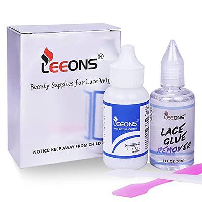 Lace Front Wig Glue Dual Tip Applicator Wig Glue Adhesive, Strong Hold Lace  Adhesive Glue for