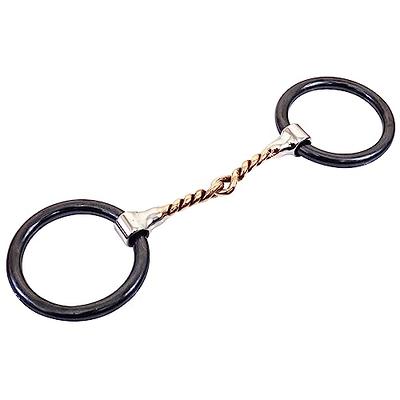 Amazon.com : Classic 4in O Ring Twisted Wire Snaffle Bit : Horse Bits :  Sports & Outdoors