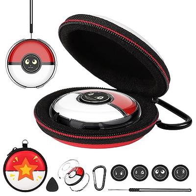 Clear Case For Pokmon Go Plus + 2023, Protective Hard Case With Hand Strap,  Shockproof Cover Case With 4 Button Caps