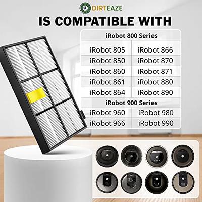 Pack Filtro Hepa, Rodillos y Cepillos iRobot Roomba series 800, 870, 880,  980 - 7040