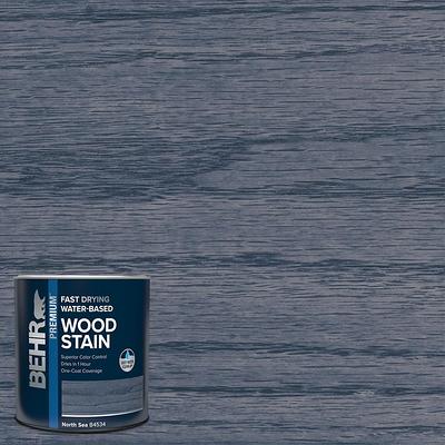 Worn Navy, Varathane Premium Fast Dry Wood Stain-297428, Quart, 2