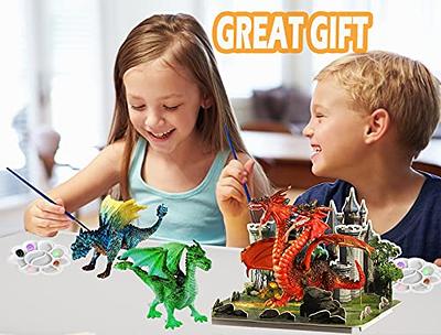 Coloring Puzzle Set Arts and Crafts for Girls and Boys Age 6 7 8 9 10 11 12  Year Old Fun Educational Painting Crafts Kit with Supplies for Kids  Birthday Toy Gift for Kids 5Pack 