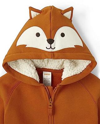 Gymboree Boys and Toddler Long Sleeve Zip Up Hoodie Sweatshirt, Friendly  Fox, 5T US - Yahoo Shopping