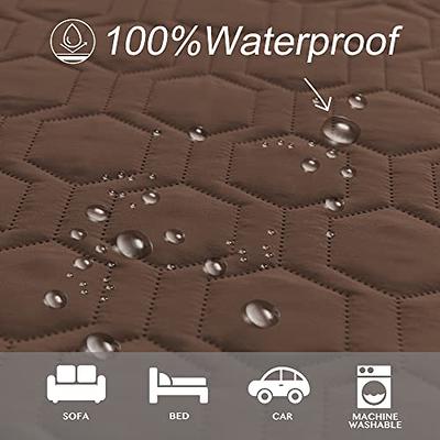 100% Waterproof Dog Bed Cover Furniture Protector Sofa Cover Non-Slip  Washable Reusable Incontinence Bed Underpads for Pets Kids Children Dog