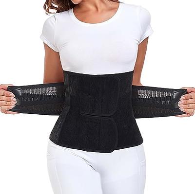 Postpartum Belly Wrap 3 En 1 Postpartum Belly Binder, C Section Belt  Postnatal Recovery Support Band Black L