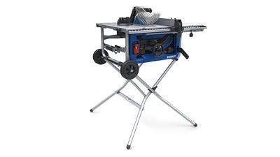 CRAFTSMAN 10-in 15-Amp Portable Jobsite Table Saw with Folding Stand