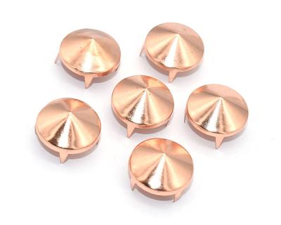 Brass Round Studs Claw Rivets Leather Craft Punk for Clothing Bags Belts  Shoes