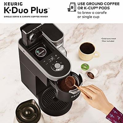 Mixpresso Single Cup Coffee Maker, Personal Single Serve Coffee Machine,  Compatible with KCup, Quick Brew Technology, Programmable Features, One  Touch