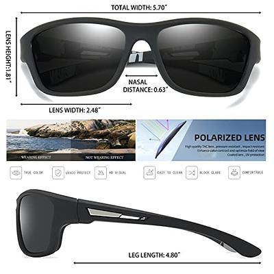 Baseball Sunglasses Polarized Sports Glasses,UV400 Protection Cycling  Hiking Running Glass For Men Women