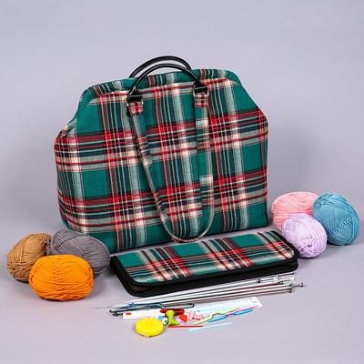 KOKNIT 12 Styles Knitting Bag Organizer Yarn Storage Case For