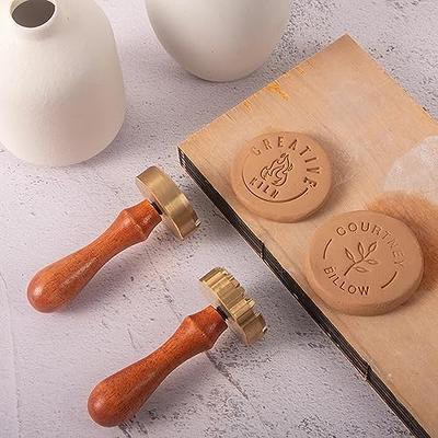 Pottery Stamp Custom Pottery Signature Stamp Wood Stamps for Clay Stamps  Pottery Stamps for Clay Jewelry Personalized Pottery Stamp for Clay 