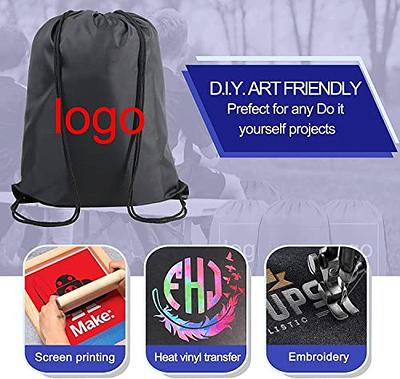 Drawstring Backpack String Bag, Custom Backpacks, Drawstring Cinch