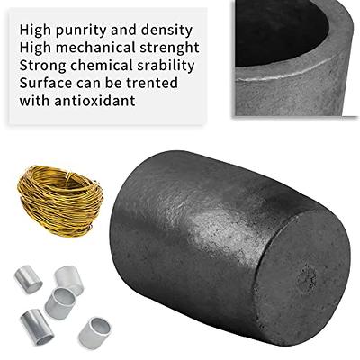 3#(3.5KG)Silicon Carbide Graphite Crucibles for Melting Metal（Aluminum Gold  Silver Copper）,Withstand The High Temperature 1800℃
