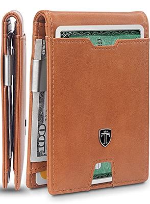 TRAVANDO Men's Slim Bifold Wallet