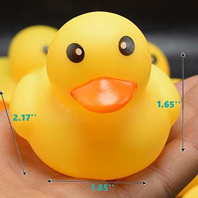 Duck Bath Toy Large Bath Duck Squeak Rubber Duck Baby Shower, 7 Inches