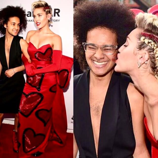 Miley Cyrus Met Her amfAR Agender Date Tyler Ford Through Ariana Grande