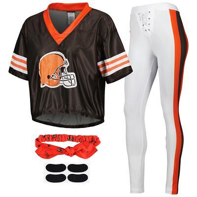 Cleveland Browns Infant Tailgate Tutu Game Day Costume Set - Brown/White