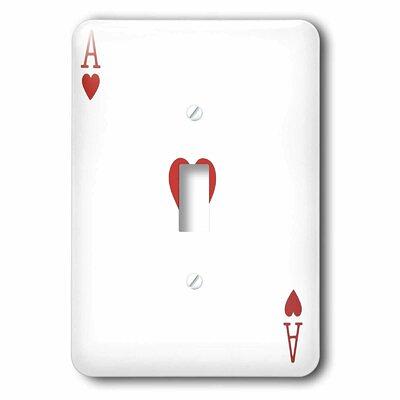  3dRose Ace of Hearts playing card - Red Heart suit - Gifts for  cards game players of poker bridge games - Soft Coasters, set of 8 : Toys &  Games