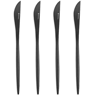 4pc Stainless Steel/Nylon Kitchen Utensil Set Black - Figmint™