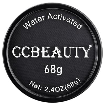  CCbeauty Light Blue Face Body Paint 68g - Water Activated  Professional Face Painting, Non-Toxic Water Based Halloween Makeup  Supplies, Easy On Off, Hypoallergenic on Sensitive Skin for Kids Adults 