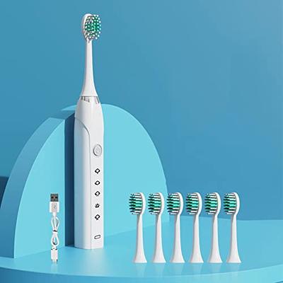 Clearane Electric Toothbrush, Electric Toothbrush with 4 Brush Heads, Smart  6-Speed Timer Electric Toothbrush IPX7 -Newly Upgraded Electric