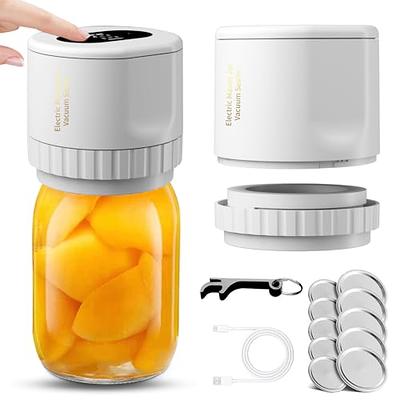 RECAT Mason Jar Vacuum Sealer, Electric Jar Sealer and Accessory Hose  Compatible with FoodSaver Vacuum Sealer