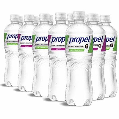 Propel 20oz Reusable Bottle, BPA Free, Impact Resistant, On-The-Go Strap, Dishwasher Safe, Blue