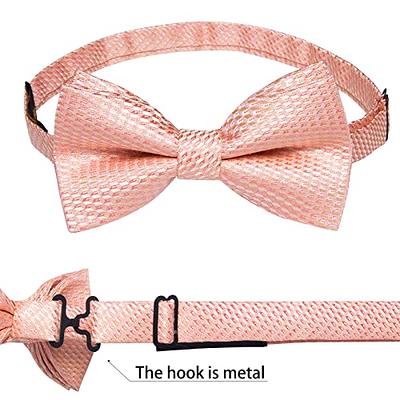 DiBanGu Mens Pink Plaid Ties Classic Silk Wedding Necktie with Handkerchief  Cufflinks Tie Clip Set Gift Box : : Clothing, Shoes & Accessories