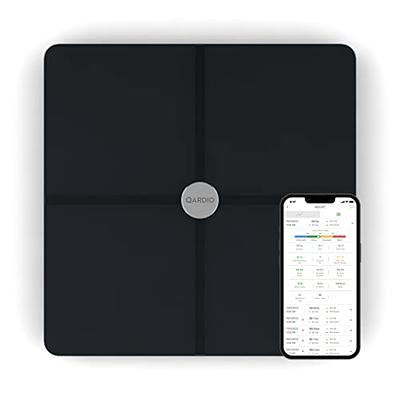  QardioBase X Smart WiFi Scale and Full Body Composition 12  Fitness Indicators Analyzer. App-Enabled for iOS, Android, iPad, Apple  Health. Athlete, Pregnancy and Multi-User Modes. : Health & Household