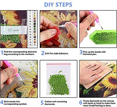 Mushroom 5D Diamond Art Kits Full Drill DIY Crafts for Adults Home