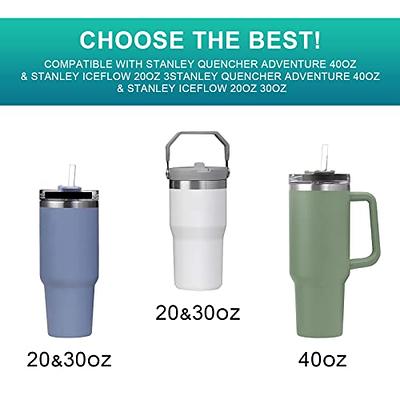 4Pcs Silicone Boot for Stanley Cup Accessories, Protector Silicone Water  Bottle Bottom Sleeve for Stanley 40 oz 30 oz Tumbler Simple Modern Tumbler  with Handle 